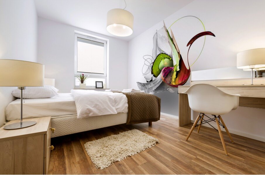 pocket full of posies Mural print