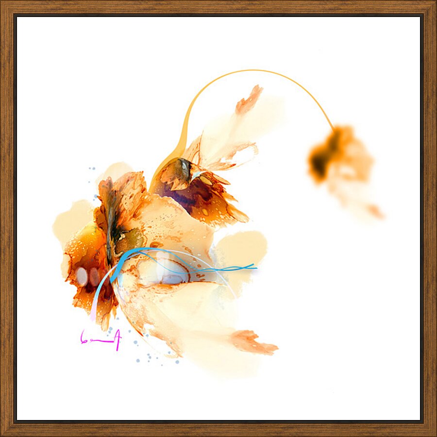 The last leaf Picture Frame Printing